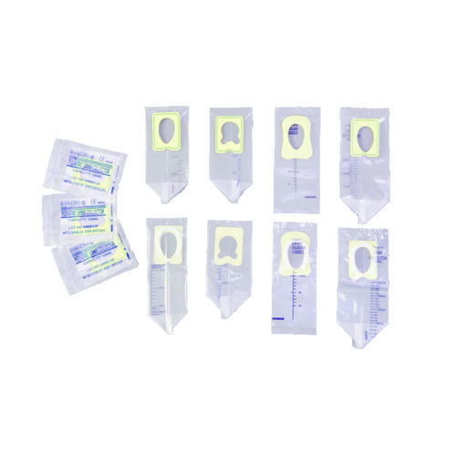 Set di drenaggio urinario - Jiangsu Zhengkang Medical Apparatus - graduato / con valvola antiriflusso / radiopaco