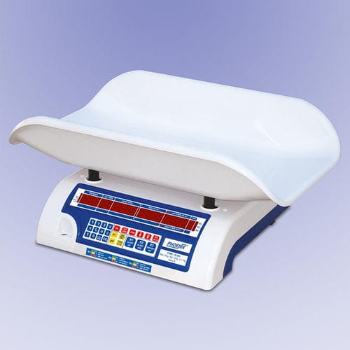 Bilancia pesaneonati elettronica - CGMS  - Nitiraj Engineers - pediatrica / da tavolo / con display LED