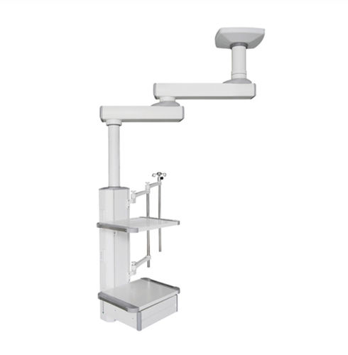 Braccio di distribuzione a soffitto - EM-32 - Shandong Expert Medical Equipment - per terapia intensiva / semplice / con ripiani