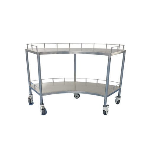 Carrello portastrumenti - B23 - Shandong Expert Medical Equipment - multifunzione / in acciaio inossidabile / con ripiano