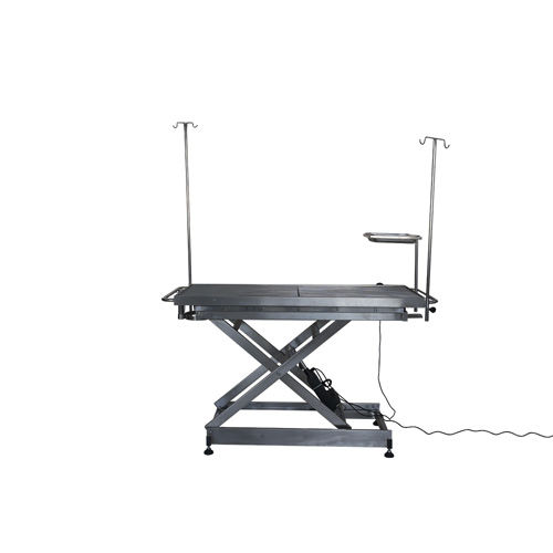 Tavolo operatorio veterinario elettrico - Shandong Expert Medical Equipment - meccanico / per animali da compagnia / ad altezza regolabile