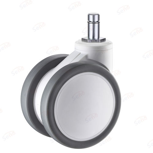 Ruota per carrello medico - ME04-03-100TPRG - Zhongshan Seño Casters and Wheels Man Co.,Ltd - girevole