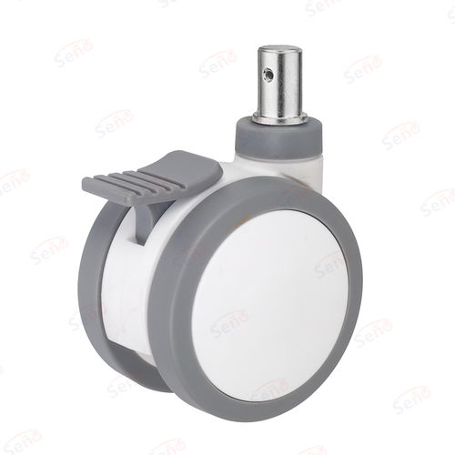 Ruota con freno - ME03-03D-75TPRG - Zhongshan Seño Casters and Wheels Man Co.,Ltd - girevole