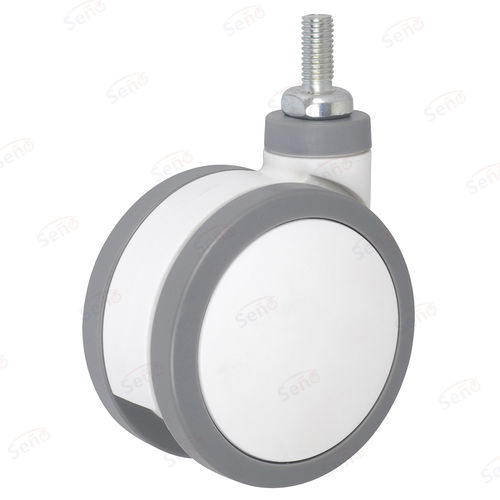 Ruota per letto di ospedale - ME03-02-100TPRG - Zhongshan Seño Casters and Wheels Man Co.,Ltd - girevole