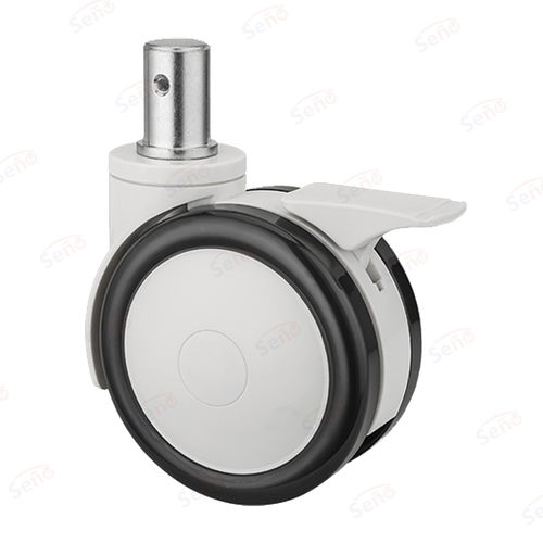 Ruota per tavolo operatorio - ME02-03D-125PUB - Zhongshan Seño Casters and Wheels Man Co.,Ltd - in polipropilene / con freno / girevole