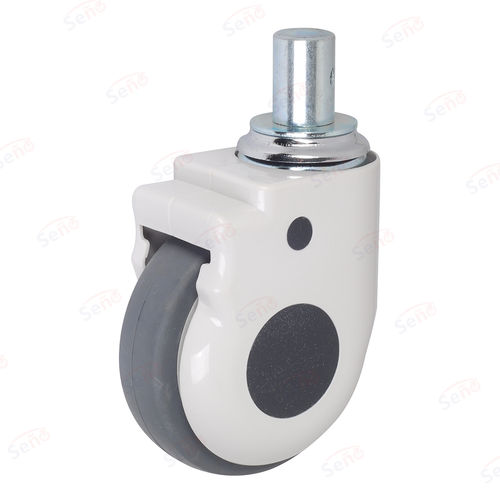 Ruota per letto di ospedale - HB01-03-125TPR-G - Zhongshan Seño Casters and Wheels Man Co.,Ltd - in polipropilene / girevole