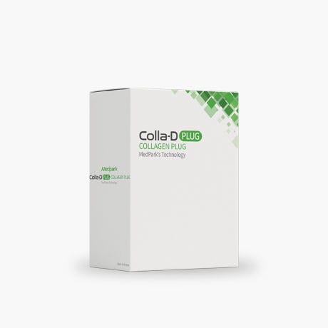 Matrice tissutale chirurgia odontoiatrica - Colla-D PLUG - MedPark - collagene / assorbibile