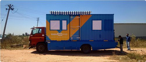 Unità mobile ospedaliera per test Covid-19 - TATA MD - camion