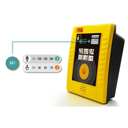 Defibrillatore esterno automatico - A102 - Acoresmed.co.ltd - bifasico / impermeabile