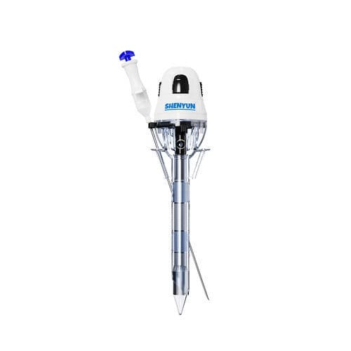 Trocar per laparascopia - Suzhou Shenyun Medical Equipment - con connettore per insufflazione / con camicia / monouso