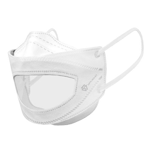 Maschera respiratoria FFP2 - Smile - Savewo - KF94 / per adulti / bianca