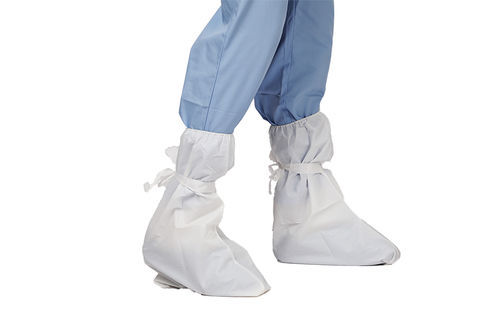 Copriscarpa con gambale monouso - Sino Protection - in tessuto non tessuto / impermeabile