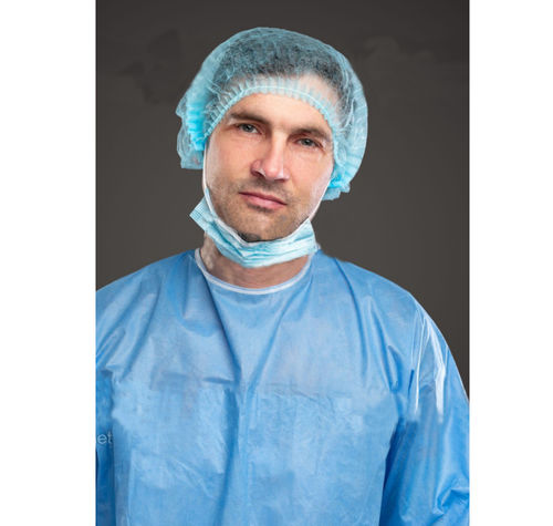 Cuffia chirurgica rotonda - Centra for Medical Supplies - monouso / traspirante