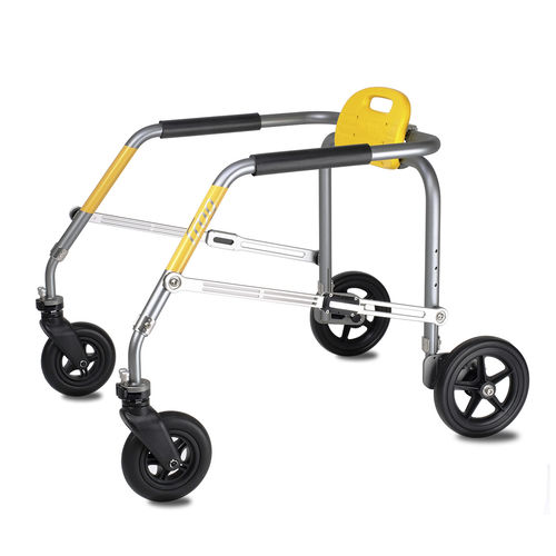 Deambulatore rollator a 4 ruote - FROG M4-X - Voyar - pediatrico / telaio in alluminio / con sedile