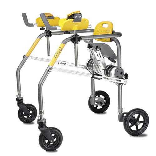 Deambulatore rollator a 4 ruote - FROG L1-X - Voyar - pediatrico / telaio in alluminio / con sedile