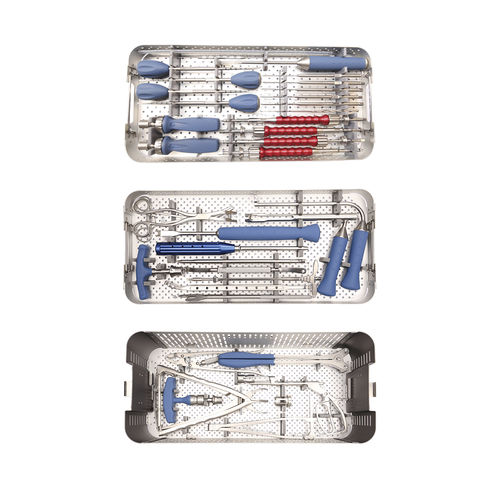 Strumentario per chirurgia del rachide - 93329901 - Kangli Medical - per osteosintesi del rachide / per fusione vertebrale