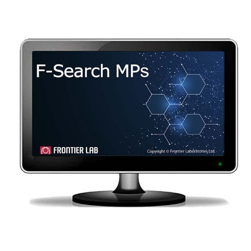 Software di analisi - F-Search MPs 2.0 - FRONTIER LAB - di calibrazione / per spettrometria di massa / per cromatografia