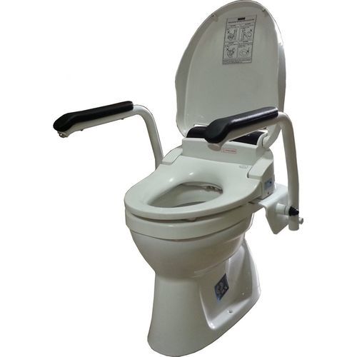 Barra di appoggio per stanza da bagno - Santy - Attris - per WC / ribaltabile