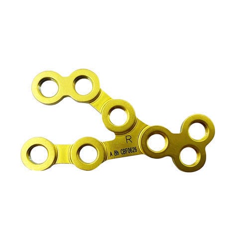 Placca di compressione per calcagno - SDP series - Chongqing FWS Medical Device - bloccata / in titanio