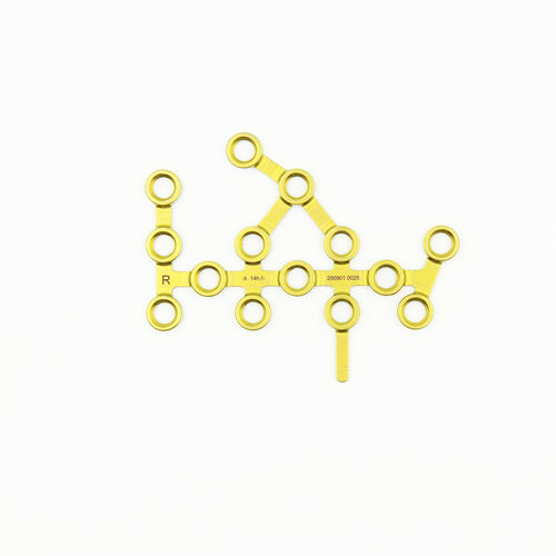 Placca di compressione per calcagno - SDP-73 - Chongqing FWS Medical Devices - bloccata / in titanio
