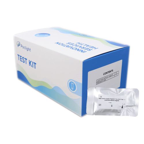 Kit di test per malattie cardiovascolari - Poclight - di troponina cardiaca T / di siero / al plasma