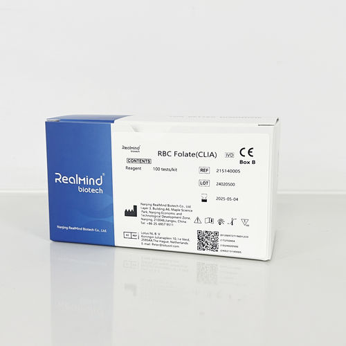 Test rapido dell'anemia - RBC Folate - Nanjing RealMind Biotech Co., Ltd - acido folico / di siero / al plasma