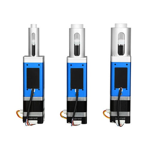 Pompa-siringa industriale - MiNi SY-04 - NANJING RUNZE FLUID CONTROL EQUIPMENT CO., LTD. - a 1 via / programmabile