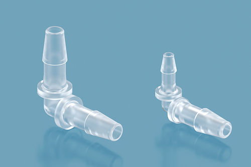 Connettore per pompa pompa peristaltica - LD-016 - NANJING RUNZE FLUID CONTROL EQUIPMENT CO., LTD. - a gomito / in polipropilene