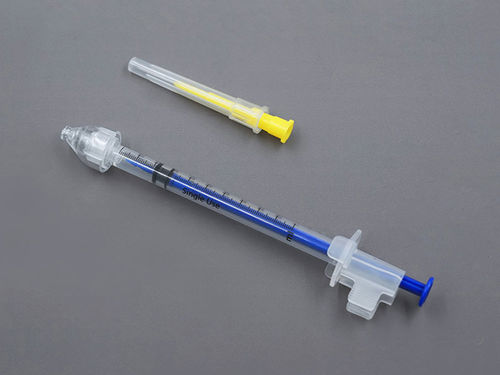 Siringa in plastica - Shijiazhuang Xinfuda Medical Packaging Co., Ltd. - in gomma / monouso / di sicurezza