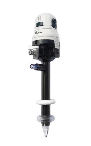 Trocar per laparascopia - Hangzhou Boer Medical Instrument - con punta arrotondata / senza lama / con connettore per insufflazione