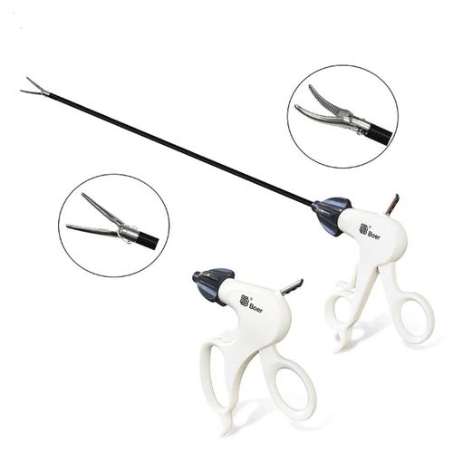 Pinza laparoscopica - B041005330 - Hangzhou Boer Medical Instrument - per dissezione / di Maryland / monouso