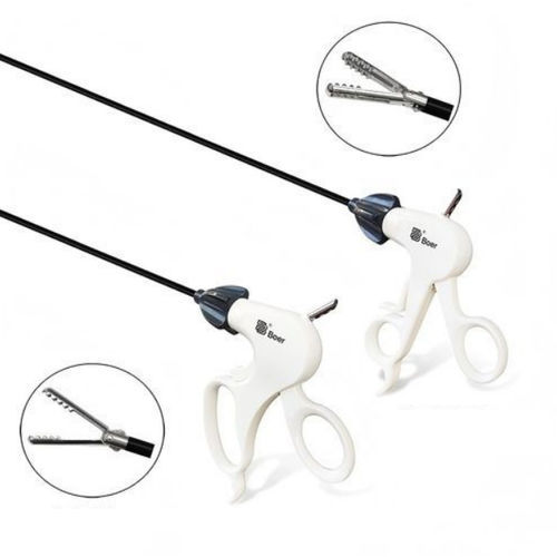 Pinza laparoscopica - Clinch - Hangzhou Boer Medical Instrument - da presa / finestrata / monouso