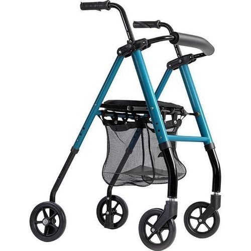 Deambulatore rollator a 4 ruote - ZW8300L - Shenzhen Zuowei Technology - con cestello / pieghevole / ad altezza regolabile