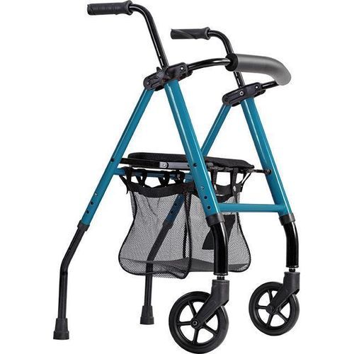 Deambulatore rollator a 2 ruote - ZW8263L - Shenzhen Zuowei Technology - telaio in alluminio / con cestello / pieghevole