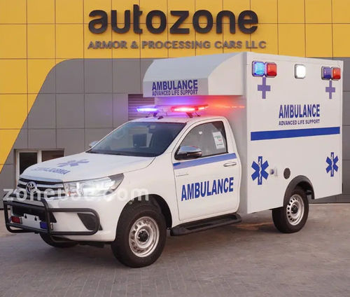 Ambulanza con compartimenti - 2GD-FTV - AUTO ZONE ARMOR AND PROCESSING CARS L.L.C - con ossigenoterapia / diesel / meccanica