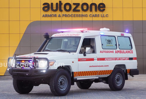 Ambulanza con ossigenoterapia - VDJ78 - AUTO ZONE ARMOR AND PROCESSING CARS L.L.C - diesel / meccanica