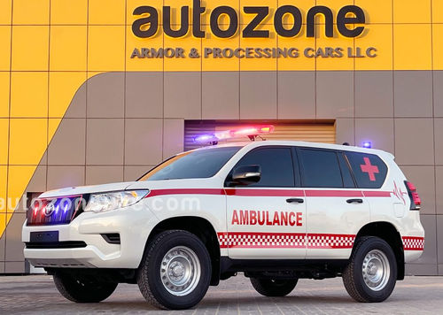 Ambulanza con ossigenoterapia - Toyota Prado - AUTO ZONE ARMOR AND PROCESSING CARS L.L.C - 4x4 / diesel / automatica