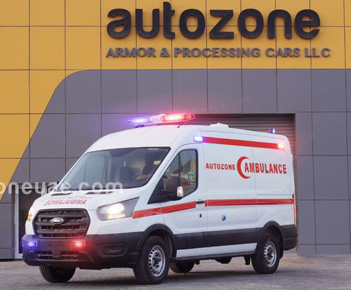 Ambulanza furgone - Ford Transit 350 - AUTO ZONE ARMOR AND PROCESSING CARS L.L.C - con ossigenoterapia / diesel / meccanica