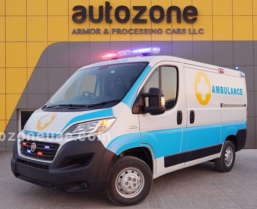 Ambulanza furgone - Fiat Ducato - AUTO ZONE ARMOR AND PROCESSING CARS L.L.C - con ossigenoterapia / diesel / automatica