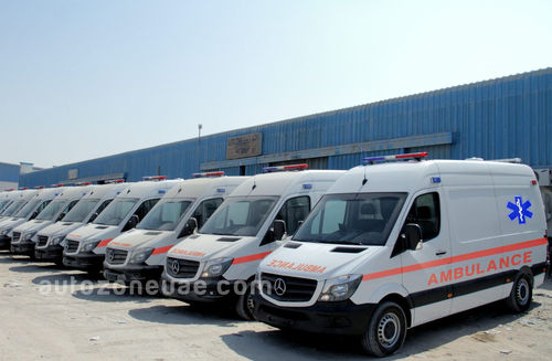 Ambulanza furgone - Sprinter - AUTO ZONE ARMOR AND PROCESSING CARS L.L.C - con ossigenoterapia / diesel / meccanica