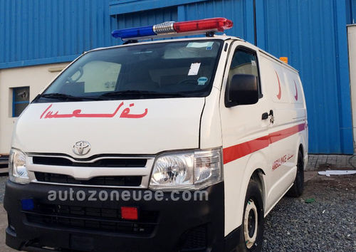 Ambulanza furgone - Toyota hiace - AUTO ZONE ARMOR AND PROCESSING CARS L.L.C - con ossigenoterapia / meccanica