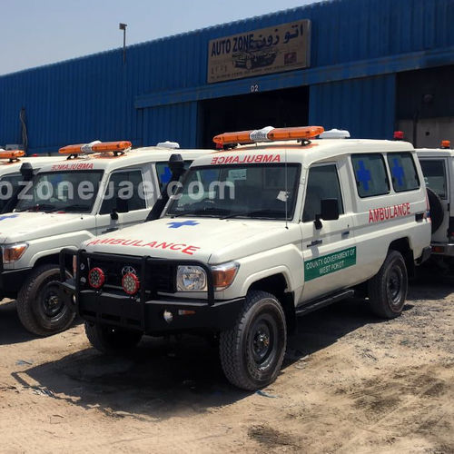 Ambulanza con ossigenoterapia - HZJ78 - AUTO ZONE ARMOR AND PROCESSING CARS L.L.C - 4x4 / diesel / meccanica