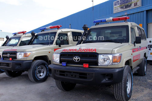 Ambulanza per terapia intensiva - HZJ78 - AUTO ZONE ARMOR AND PROCESSING CARS L.L.C - con ossigenoterapia / 4x4 / diesel