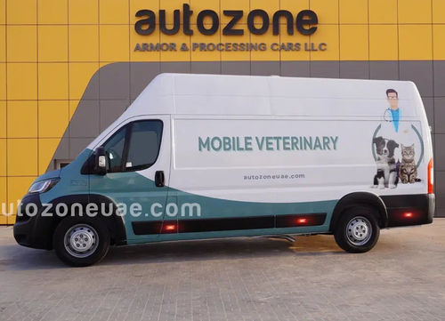 Unità mobile ospedaliera per cure ospedaliere - Peugeot Boxer - AUTO ZONE ARMOR AND PROCESSING CARS L.L.C