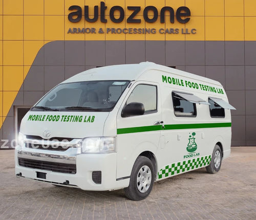 Unità mobile ospedaliera da laboratorio - AUTO ZONE ARMOR AND PROCESSING CARS L.L.C - furgone / diesel / meccanica