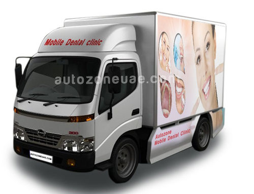 Unità mobile ospedaliera per cure odontoiatriche - AUTO ZONE ARMOR AND PROCESSING CARS L.L.C - camion / autobus / furgone