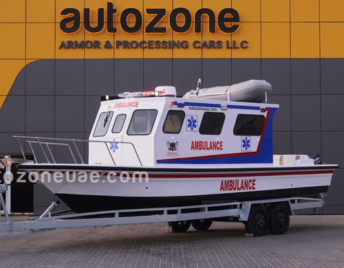 Ambulanza di salvataggio - 31 - AUTO ZONE ARMOR AND PROCESSING CARS L.L.C - barca / automatica