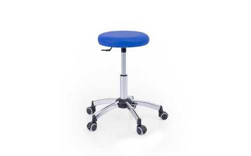 Sgabello per struttura sanitaria - SG10 - Circeo Italia srl - ad altezza regolabile / con rotelle