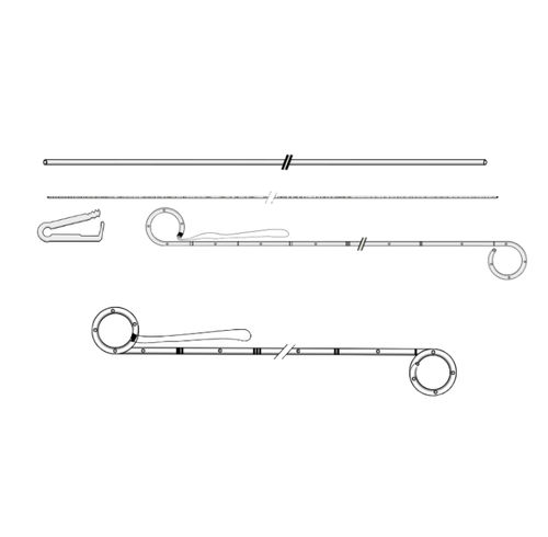 Stent ureterale - 70/4724 - Adria - in poliuretano / PTFE / idrofilo