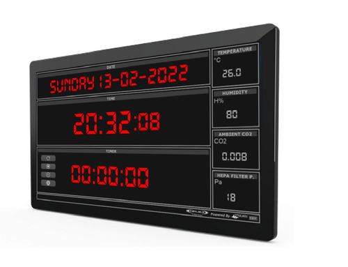 Orologio digitale - Xe™  - Techlab Works - per struttura sanitaria / di sincronizzazione